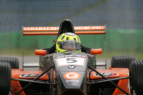Renger vd Zande op 1e startrij!